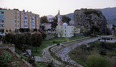 Blick auf das Stadtzentrum - Përmet