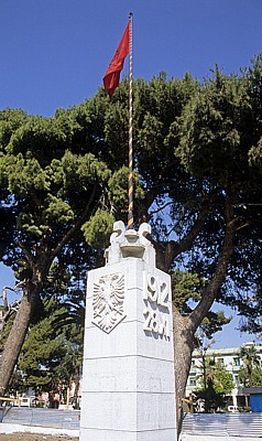 Denkmal zum Tag der Unabhängigkeit Albaniens am 28.11.1912 - Vlora