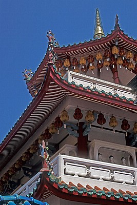 Kek Lok Si-Tempel: Lampions verzieren die Decken - Air Itam