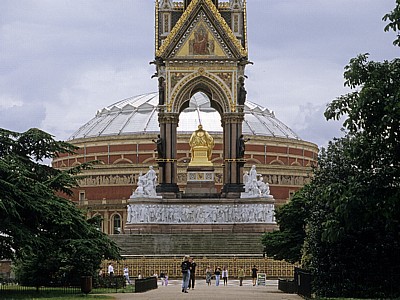 Albert Memorial und Royal Albert Hall - London