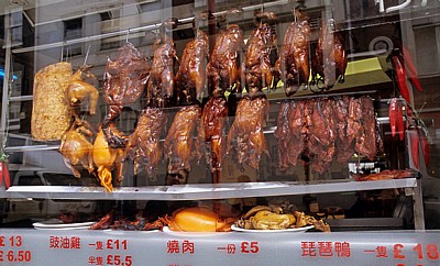 China Town: Enten in einem Restaurant - London