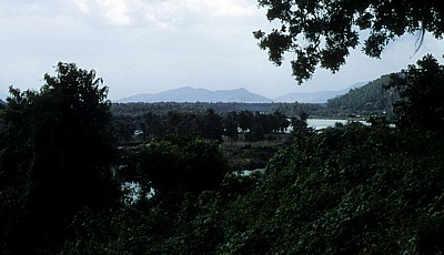 Blick von Po Nagar auf den Cai-Fluß - Nha Trang