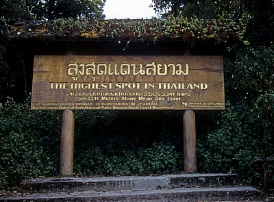Gipfel: Der höchste Punkt Thailands - Doi Inthanon