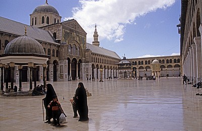Omayyaden-Moschee: Sahn (Hof) - Damaskus