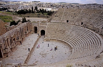 Gerasa: Südliches Theater - Jerash