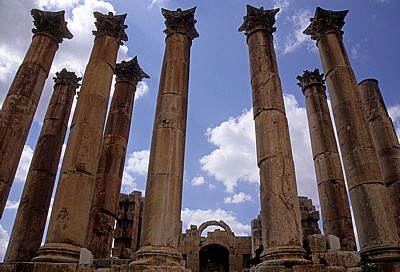 Gerasa: Artemis-Tempel - Jerash