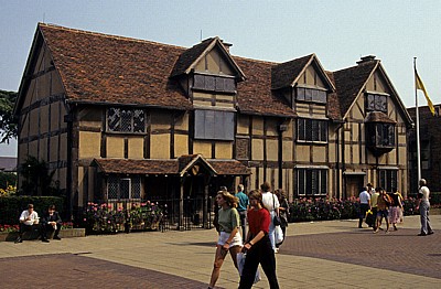 Shakespeares Geburtshaus  - Stratford-upon-Avon