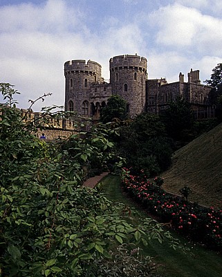 Windsor Castle: Normannisches Tor  - Windsor