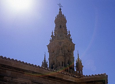 Blick vom Glockenturm der Kathedrale: Torre Exenta - Santo Domingo de la Calzada