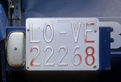 Kfz-Kennzeichen “LOVE“ - Grañón