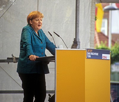 Bundeskanzlerin Angela Merkel - Bremerhaven