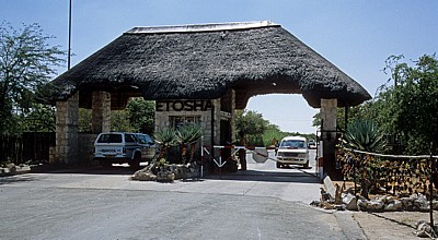 Andersson Gate (Tor) - Etosha Nationalpark
