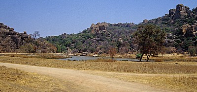 Lower Maleme Dam (Stausee) - Matopos National Park