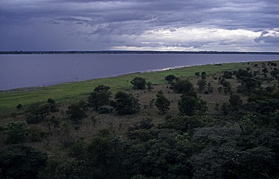 Blick auf den See - Lake Chivero