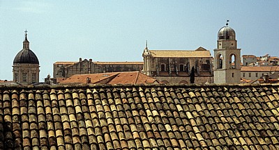 Stari Grad (Altstadt): Blick über die Dächer - Dubrovnik