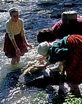 Frauen waschen Wolle - Ihlara-Tal
