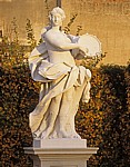 Belvedere: Statue der acht Musen - Wien