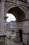 Forum Romanum: Septimius-Severus-Bogen - Rom