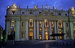 Petersdom: Hauptfassade - Vatikan