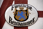 Schild: Fürstliche Rentenkammer - Braunfels