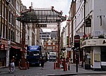 China Town: Gerrard Street - Eingangstor - London