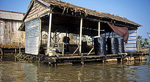 Schwimmende Häuser - Chau Doc