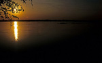 Sonnenuntergang am Mekong - Kratie