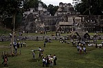 Grand Plaza (Große Plaza) und Acropolis del Norte (Nord-Akropolis) - Tikal