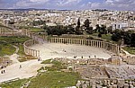 Gerasa: Ovales Forum - Jerash