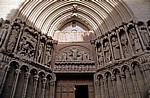 La Concatedral de Santa María de la Redonda: Eingangsportal - Logroño