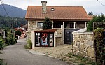 Jakobsweg (Caminho Português): Getränkeautomat (statt Bar) - Ribadelouro