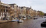 Grachtenhäuser an der Prinsengracht - Amsterdam