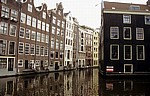 Achterburgwal: Grachtenhäuser - Amsterdam