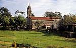 Jakobsweg (Caminho Português): Iglesia de Santa Mariña de Carracedo - Carracedo