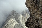 Blick vom Gipfel: Große Riffelwandspitze - Zugspitze
