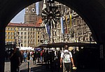 Blick vom Alten Rathaus zum Marienplatz - München