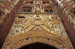 St John's College: Main Gate - Detail - Cambridge