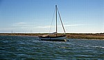 Blakeney National Nature Reserve: Segelboot - Norfolk