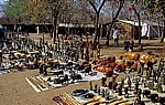 Handwerkermarkt: Shona-Skulpturen und Holzschnitzereien - Victoria Falls
