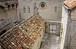 Stari Grad (Altstadt): Blick von der Stadtmauer - Dominikanski samostan i crkva u Dubrovniku (Dominikanerkloster) - Dubrovnik