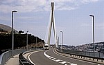 Most dr. Franja Tudmana (Franjo-Tudman-Brücke, Dubrovnik-Brücke, Schrägseilbrücke) - Gespanschaft Dubrovnik-Neretva