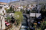 Stari Grad (Altstadt): Kriva Cuprija (Krumme Brücke) - Mostar