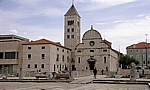 Stari Grad (Altstadt): Zeleni trg - Crkva Sveti Marije u Zadru (Marienkirche) - Zadar